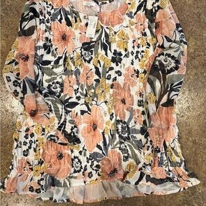 Floral Print Women's Top